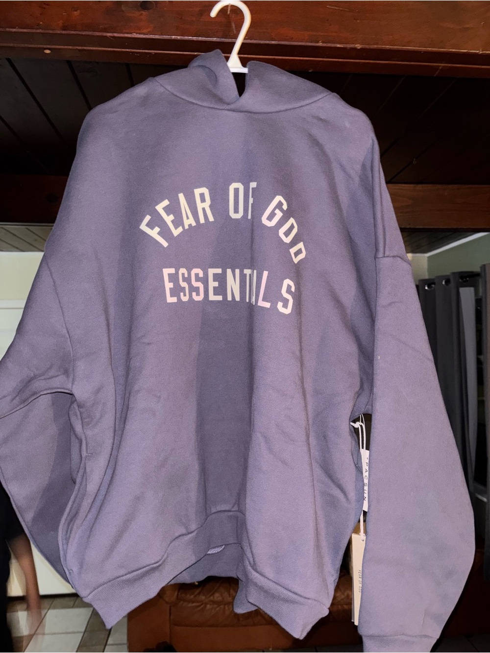 Fear of God Essentials “Marine” Hoodie Pullover